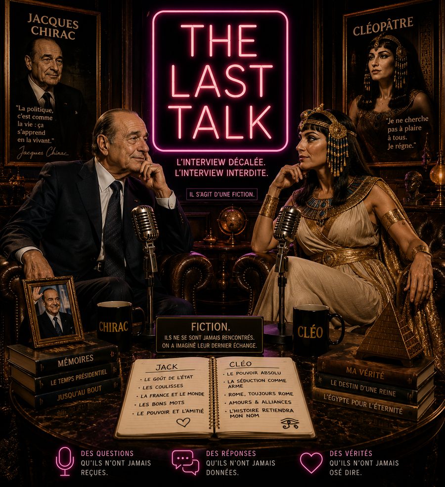 Jacques Chirac × Cléopâtre