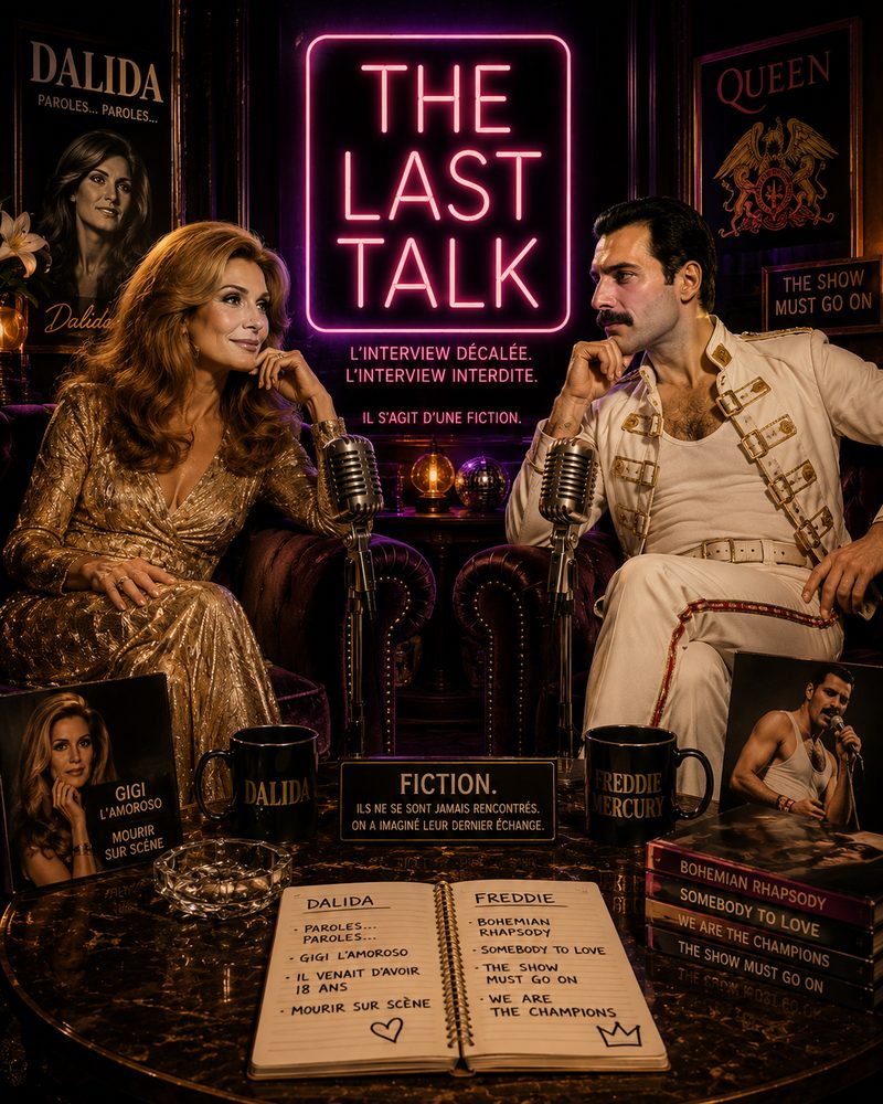 Dalida × Freddie Mercury